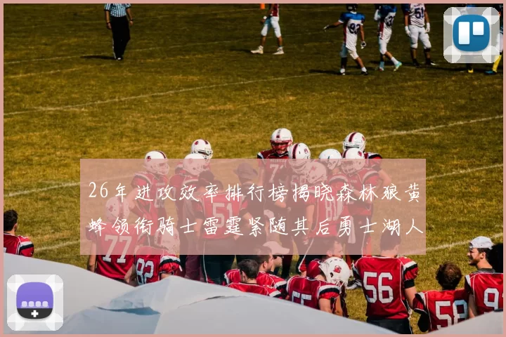 26年进攻效率排行榜揭晓森林狼黄蜂领衔骑士雷霆紧随其后勇士湖人表现平平